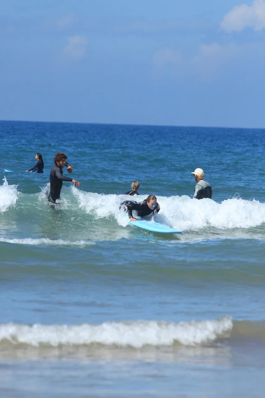 Surf coaching