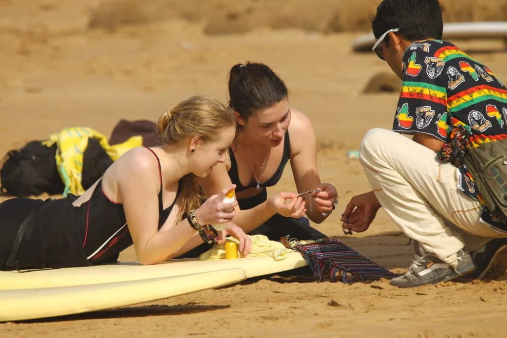 Lunch on the beach