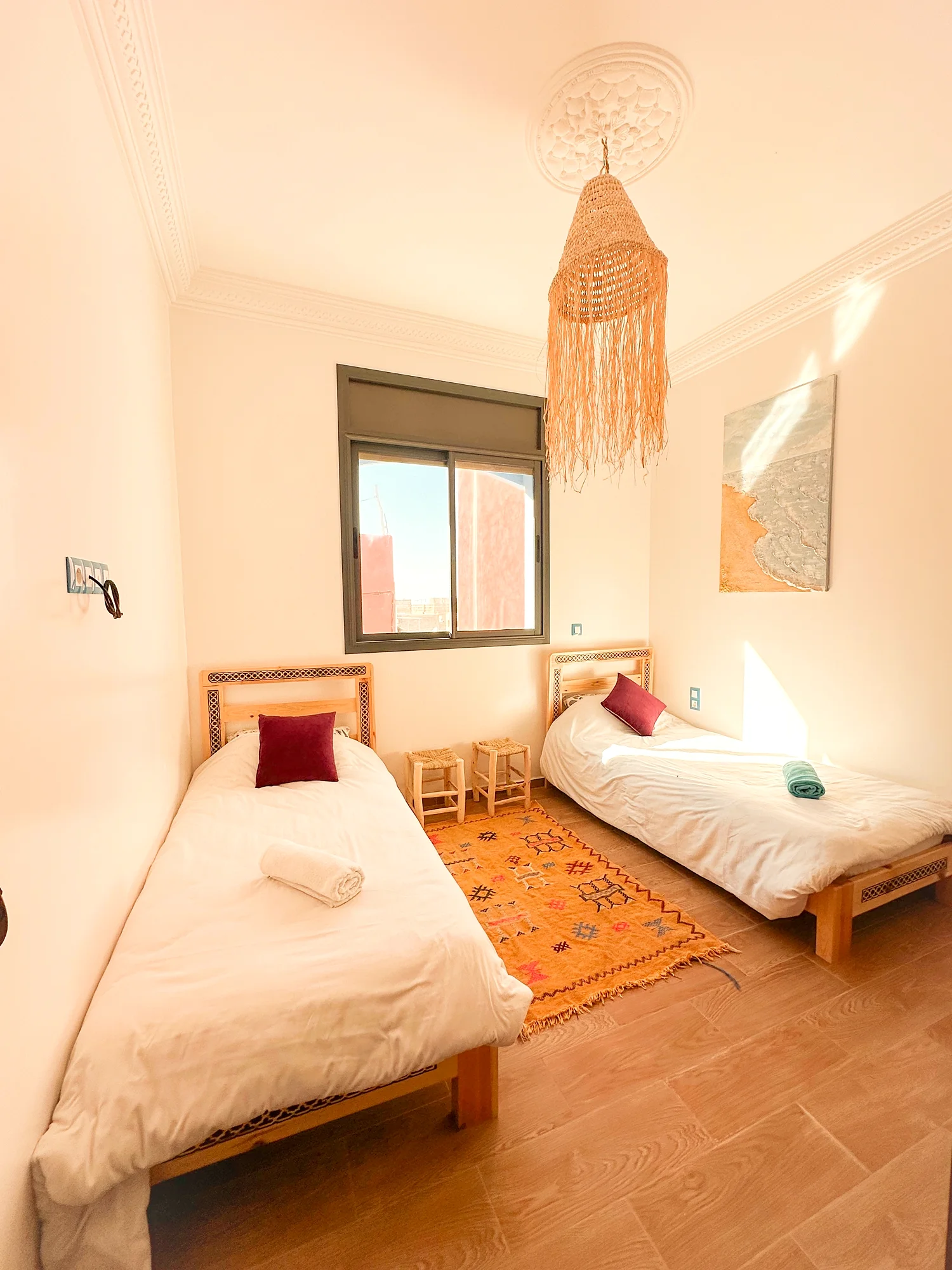 Mysteries shared twin room with sea view at Blue Pearl, photo 1